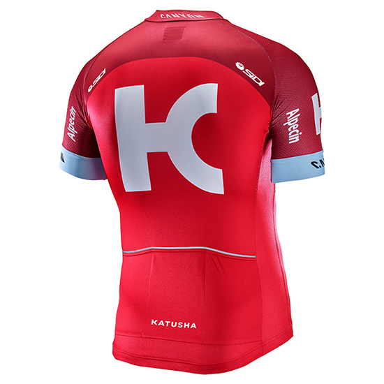 Abbigliamento Katusha Alpecin 2017 Manica Corta e Pantaloncino Con Bretelle rosso - Clicca l'immagine per chiudere